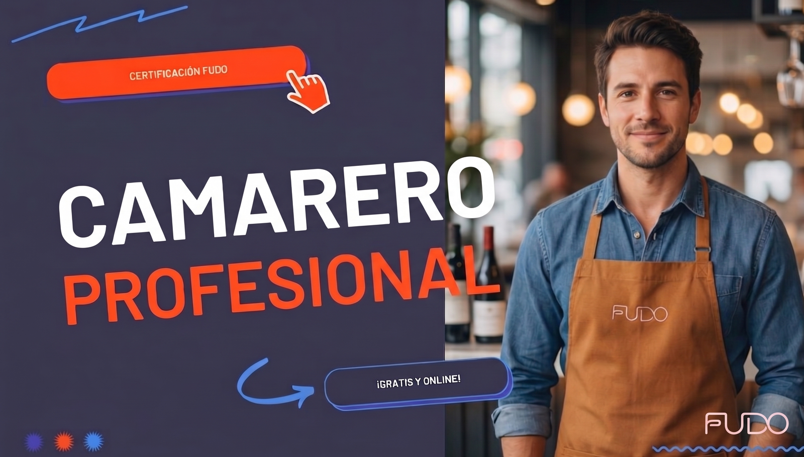 Certificación Fudo – Camarero Profesional